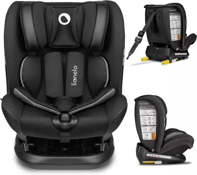 LIONELO Oliver siege auto de 9 à 36 kg, Isofix, Top Tether, protection latérale,