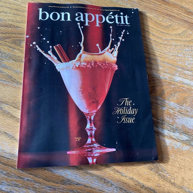 Bon Appetit Christmas Issue 2024 Cover Calendar 2024 June