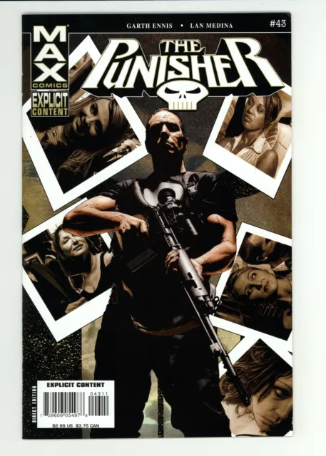 Punisher (2004) #43 NM- Max Tim Bradstreet Cover Garth Ennis Story
