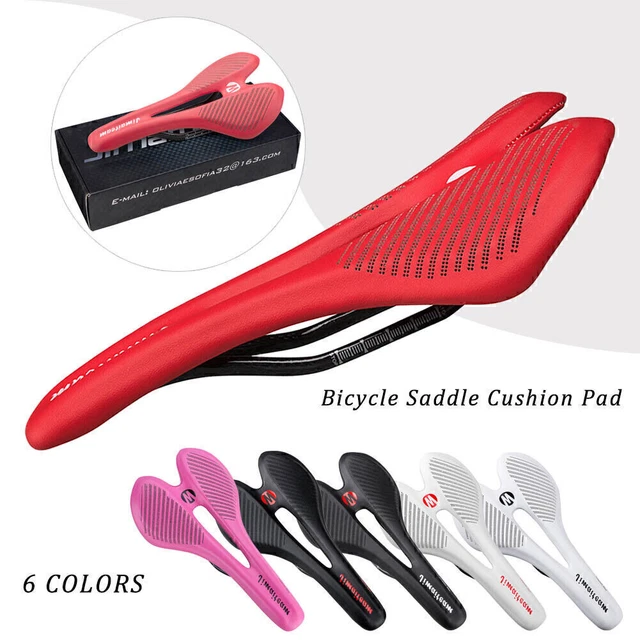 JIMAITEAM BMX Bicycle Cyclocross Bike Seat Saddle Pad Cycling Carbon Fiber