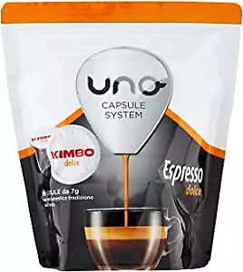 192 Caffe' Uno Capsule System Kimbo Espresso Dolce