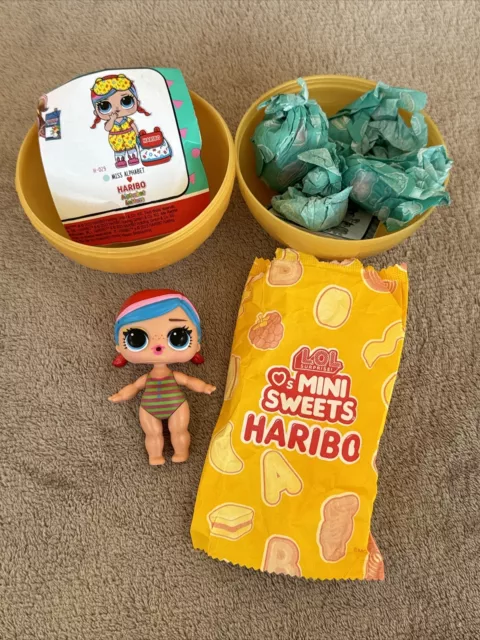 LOL Surprise Doll Haribo Mini Sweets MISS ALPHABET New Only Doll Checked