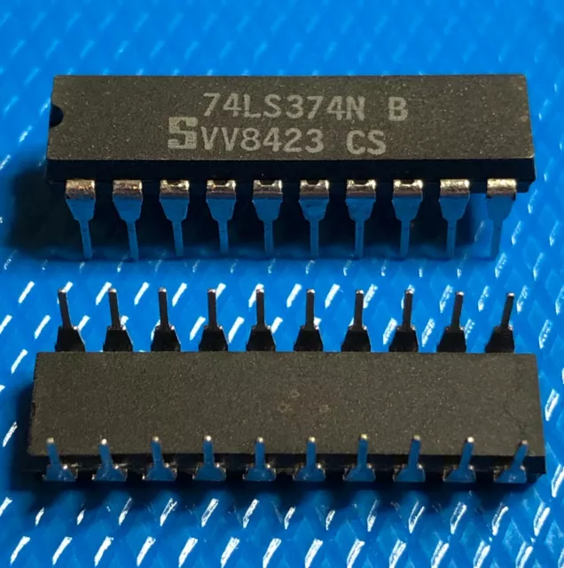 [1 pc] Signetics N74LS374N-B IC Flip Flop, Octal, D Type, 20 Pin, DIP