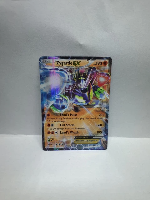 Pokémon TCG Zygarde-EX Fates Collide 54/124 Holo Holo selten EX