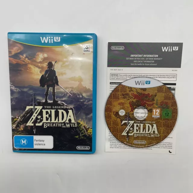 Nintendo Wii U The Legend Of Zelda Breath Of The Wild New Sealed
