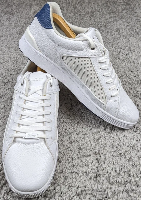 LACOSTE MENS SHOES Uk Size 12 Deviation II Trainers Leather Sneakers BL222970 50.00 PicClick UK