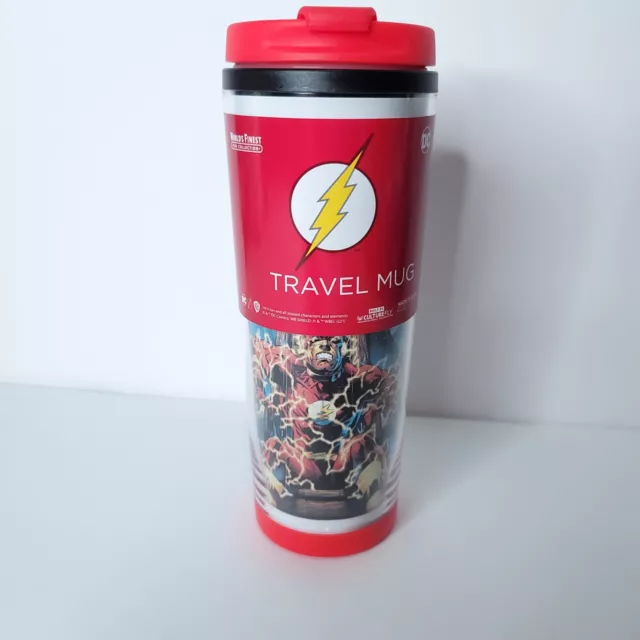 The Flash Superhero Movie Cup Mug Tumbler Flashpoint Worlds Finest NEW