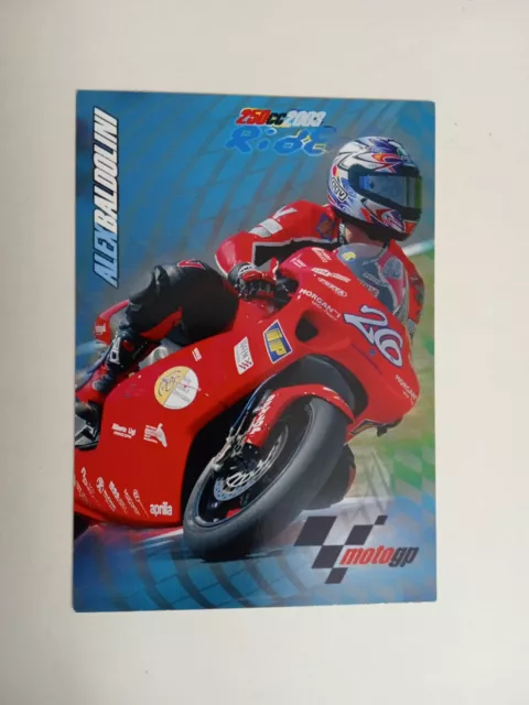 CARD PANINI MOTO GP 2002/2003 ALEX BALDOLINI n 97