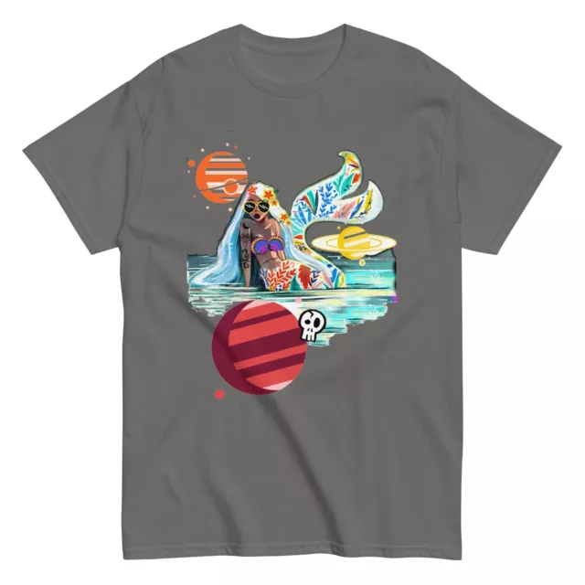 Solar Mermaid Adult T-Shirt (Unisex) 3