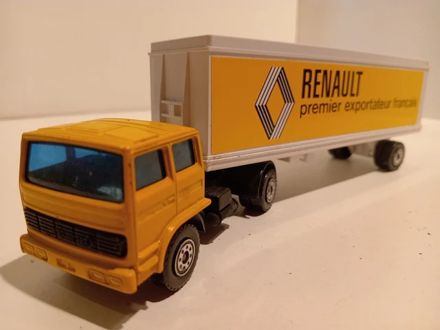 Convoi Exceptionnel Solido 1/50 - Saviem SM300 Strex + Véhicules éclaireurs - Artisanal