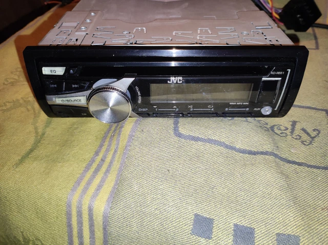 JVC KD-R551 Radio CD USB MP3 Autoradio Vario Color Einbaurahmen