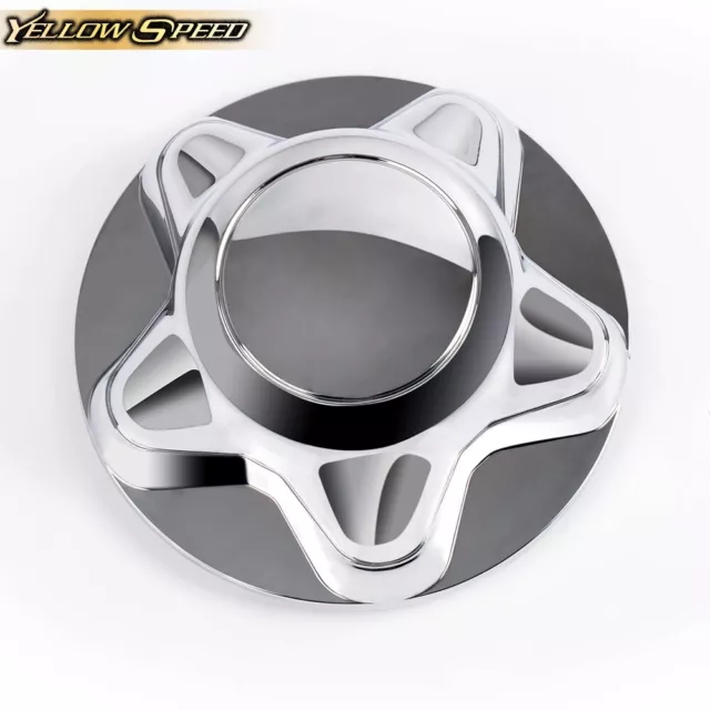 Chrome Wheel Hub Cap Center Cover Set Fit For 1997- 03 Ford F150 Expedition Rim 3