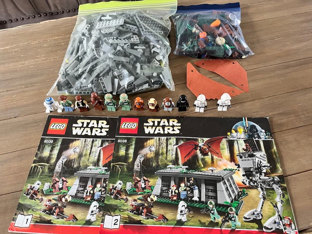 Lego Star Wars 8038 Battle Of Endor 12 Minifigures 100% Complete £129.99 -  Picclick Uk