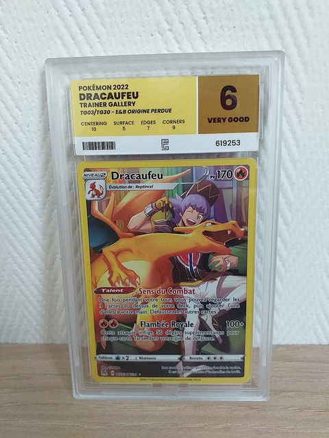 Carte Pokémon Dracaufeu TG03/TG30 Trainer Gallery Origine Perdue Carte Pokémon Dracaufeu TG03/TG30 Trainer Gallery Origine Perdue