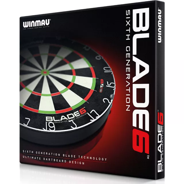 Winmau Blade 6 Dartscheibe Bristle Dart Board Dartboard Turnierboard Neuheit!!!