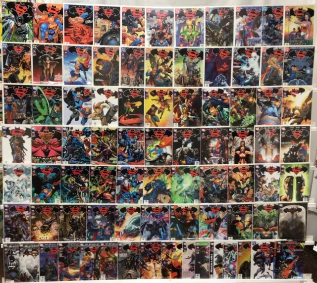 DC Comics Superman/Batman Run Lot 1-85 Plus Annual 1,2,3,5, Secret Files, Origin