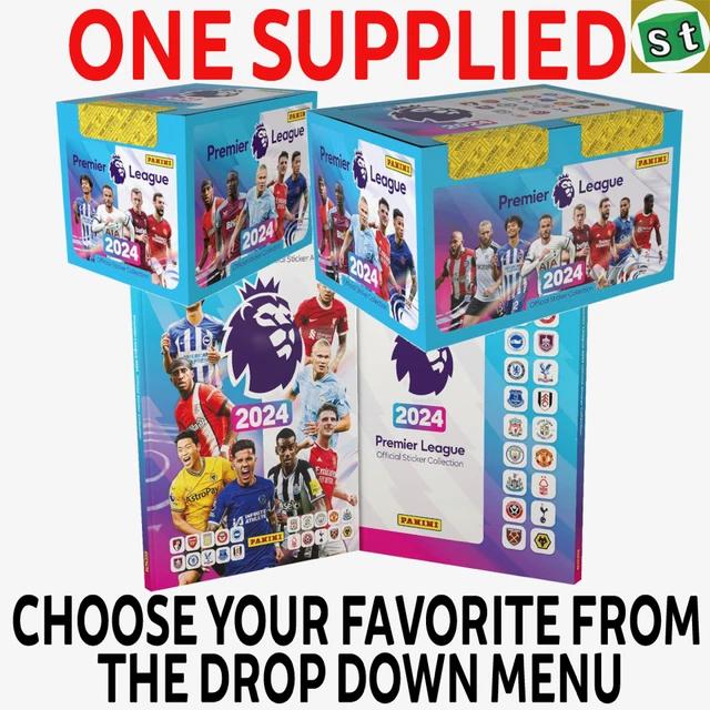 PANINI PREMIER LEAGUE 20232024 Sticker Collection ONE SUPPLIED YOU