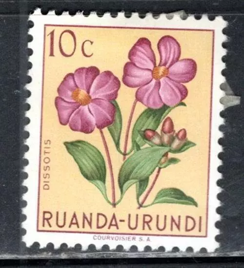 Belgium Colonies Belgian East Africa Ruanda Urundi Stamps Mint Hinged Lot 406Ak