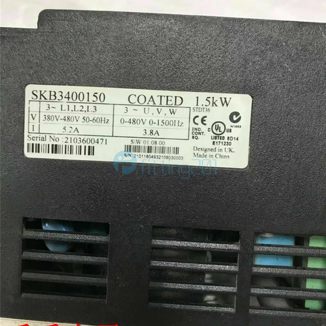 1pcs Emerson SKB3400150 Control Techniques AC Drive Used