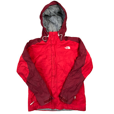 The North Face Mens Red Hyvent Hooded Insulated Ski Jacket Size Xl