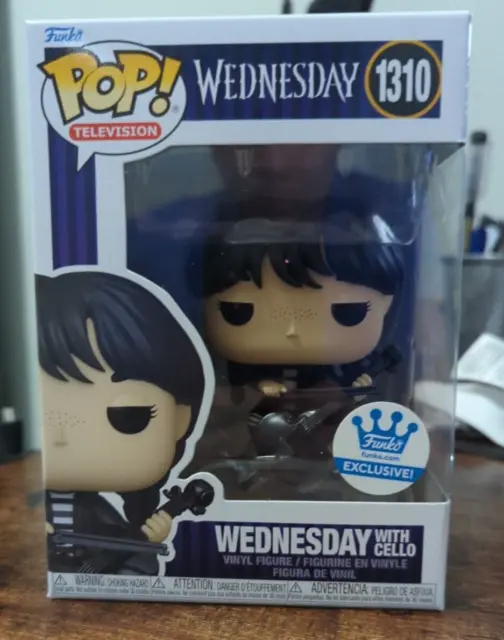 Funko Pop! Wednesday: Wednesday with Cello 1310 Funko Shop Exclusive + protector