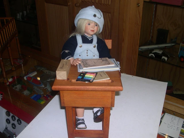Poupée Artiste Mirjam – Gaby Scholtz – Porcelaine Bisque – Édition Limitée 40 Cm