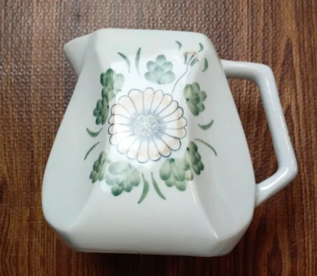 NORA FENTON Hand Painted porcelain PITCHER Thailand Vintage