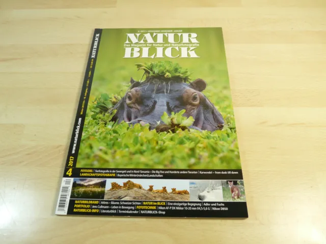 Naturblick - Das Magazin für Natur und Naturfotografie Ausgabe 4/2017