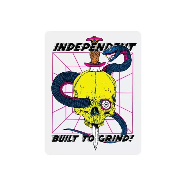 Independent Truck Company Built To Grind Relic Skateboard Sticker Decal 3" x 4"