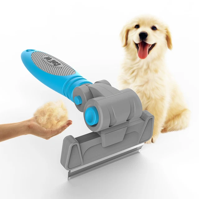 Colpet Pet Grooming Tool Dog Cat Dematting Rake Brush Fur Deshedding Comb