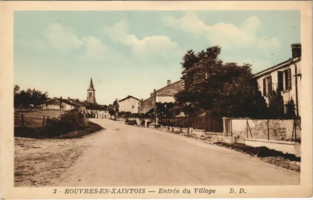 CPA ROVRES-en-XAINTOIS - Entrance to the village (119963)