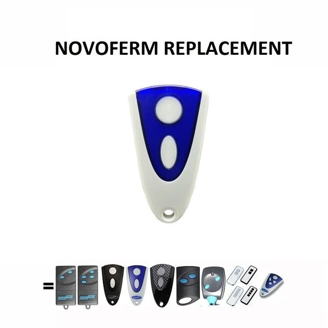 Tormatic MAX43-2 Novoferm Handsender 433,92 MHz Funk Tormatic MAX43-2 Novoferm Handsender, 433,92 MHz Funk-Fernbedienung Für Novotron 502 Torantriebe Novoferm Novotron 502