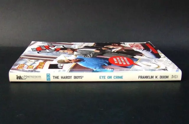 The Hardy Boys #15 Eye On Crime Franklin W. Dixon 1998 YA Mystery Novel 3