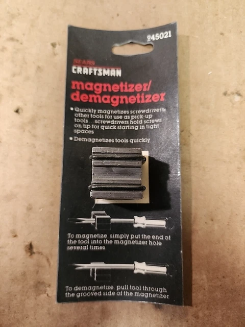 U6. Vintage Craftsman Magnetizer/Demagnetizer. 45021. B14
