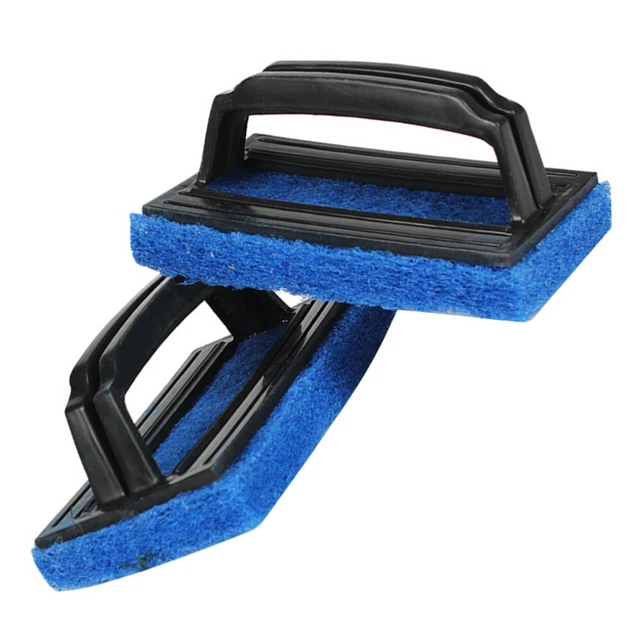 2 Pcs Algues D'aquarium Brosse Pour Aquarium Laveur De Nettoyage Multifonction