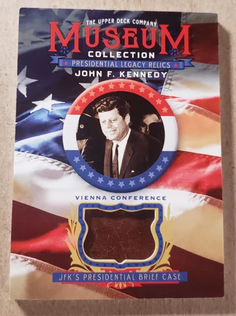 2019 Goodwin John F. Kennedy Presidential Brief Case Relic JFK Memorabilia SSP