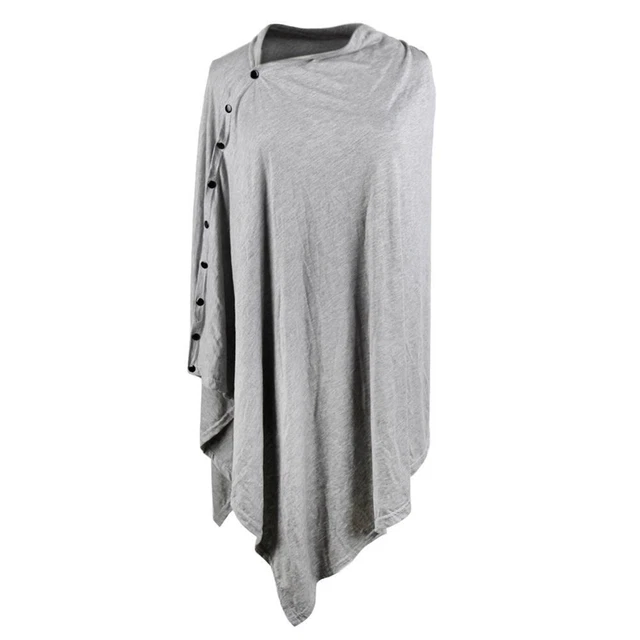 Multifunctional Soft Stretch Pregnant Breastfeeding Nursing Covers (Grey) FS2#