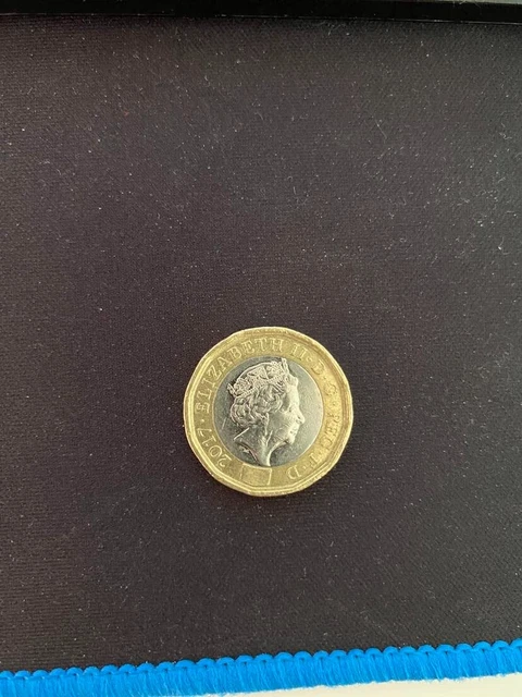 One Pound Münze 2017 Wert In Euro ENGLISCH/BRITISCHE ONE POUND Münze/Selten/2017/Queen Elizabeth II EUR 1