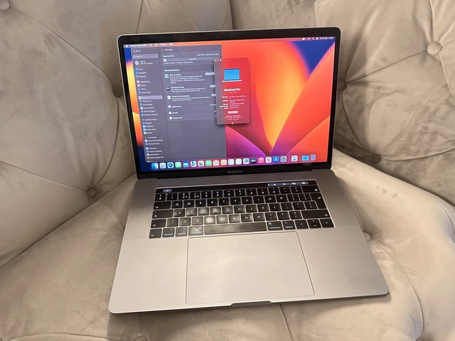 Apple MacBook Pro Retina 2019 15.4” 256GB SSD 16GB RAM 2.6GHz i7 RADEON PRO 555X