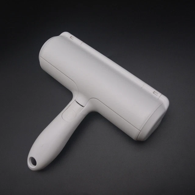 Red Pet Hair Lint Remover Dog Cat Cleaning Brush Reusable Roller Sofa Carpet 6