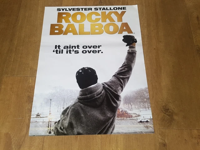 ROCKY BALBOA ... SYLVESTER STALLONE ORIGINAL 2007 MOVIE POSTER MINT 17 ...