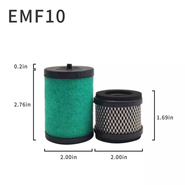Oil Mist Filter Element Odoror Filter For Edwards EMF10 Vacuum Oil Mist Filter