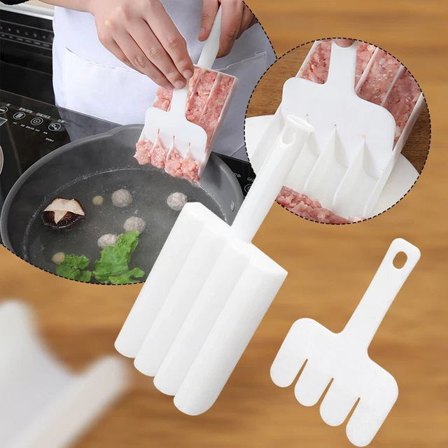 Mühelos köstliche Fleischbälle mit Kunststoff Fleischbällchen Maker Set erst