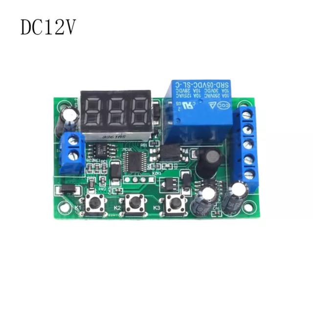 DC5V/12V/24V Current Detection Relay Module Overcurrent Alarm Switch Controller 3