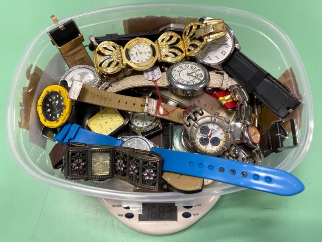 Chatarra relojes vintage watch mixed LOT lote joblot trabajo DON’T TESTED AS IS8