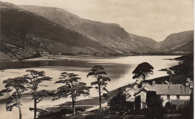 Postcard Tal Y Llyn Lake & Cader Idris Corris Railway RP by George My Ref SD