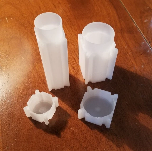 Coin Tubes For 1/10 oz and 1/4 oz Silver Coins (1 each)
