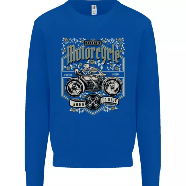 Felpa personalizzata moto biker moto uomo maglione 10