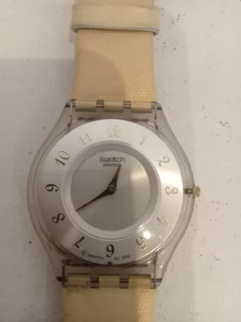 Montre Bracelet Dame  Swatch Skin 2005 - Extra Plate