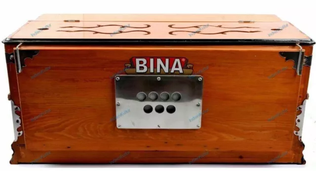 Bina Professionell 7 Stopper Doppel Faltenbalg 3.25 Octaves 39 Keys Zwei Reed